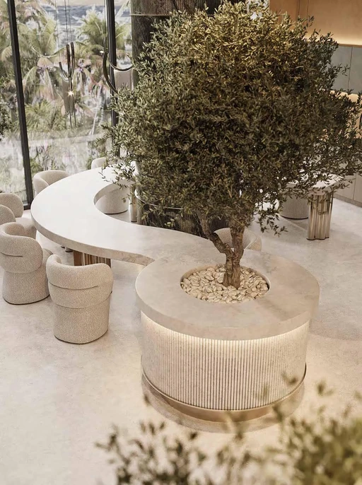 Multi Purpose Co-Working Area amenity image at Amra Residences