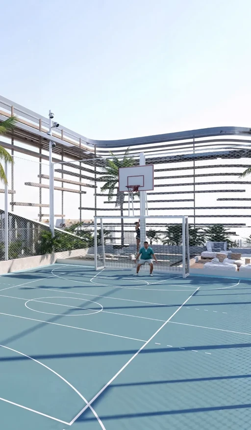 Multi-purpose Sports amenity image at Divine Al Barari