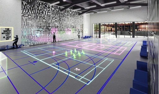 Multi-Sports Hall amenity image at Mercer House