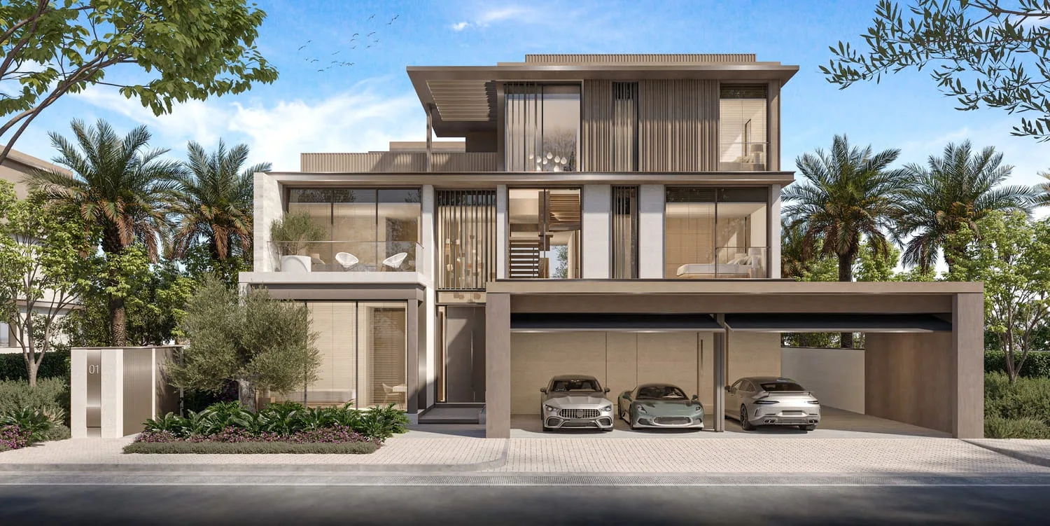 Exterior at Nad Al Sheba Gardens Phase 9 in Wadi Al Safa 3 Dubai