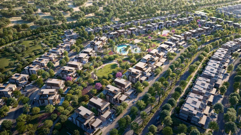 Exterior at Nad Al Sheba Gardens Phase 9 in Wadi Al Safa 3 Dubai