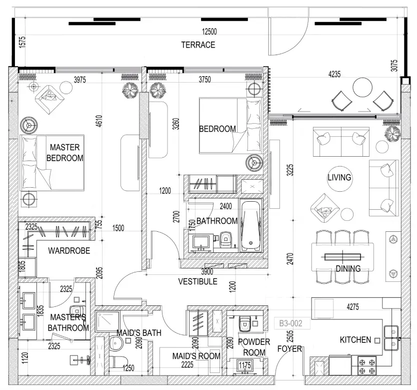 IMKAN Properties Naseem Al Jurf floor plan