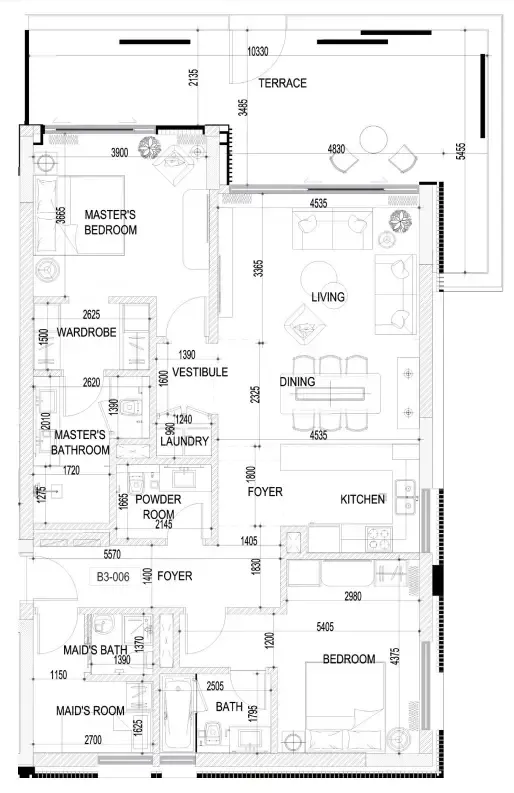 IMKAN Properties Naseem Al Jurf floor plan