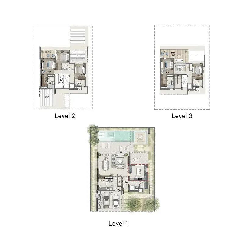 IMKAN Properties Naseem Al Jurf floor plan