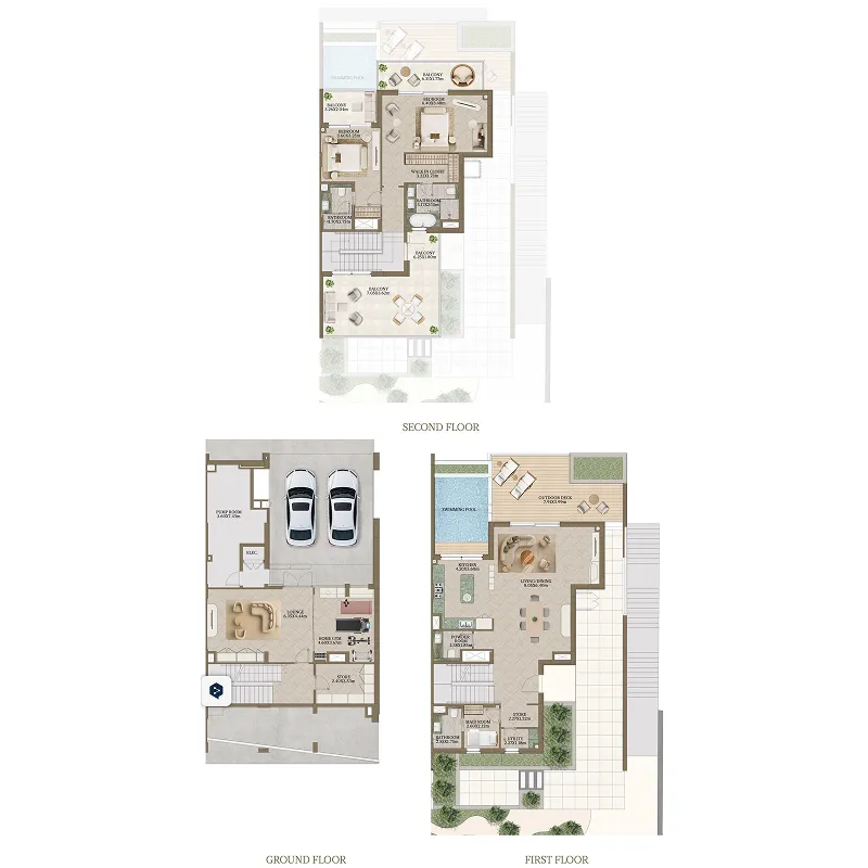Abu Dhabi National Hotels Nasim Al Bahr Residences floor plan