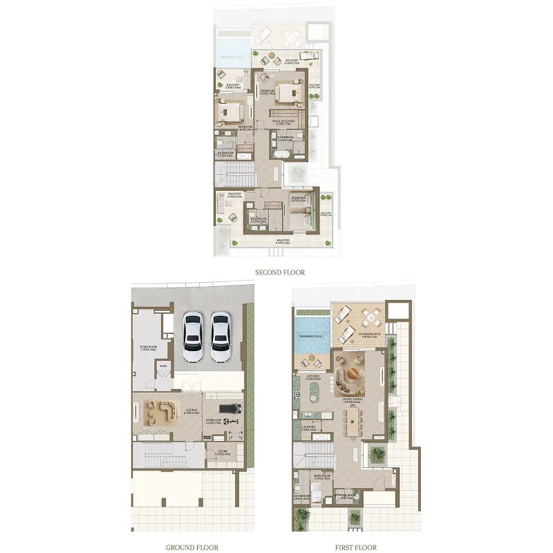 Abu Dhabi National Hotels Nasim Al Bahr Residences floor plan