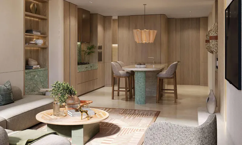 Interior at Nasim Al Bahr Residences in Ras Al Khaimah