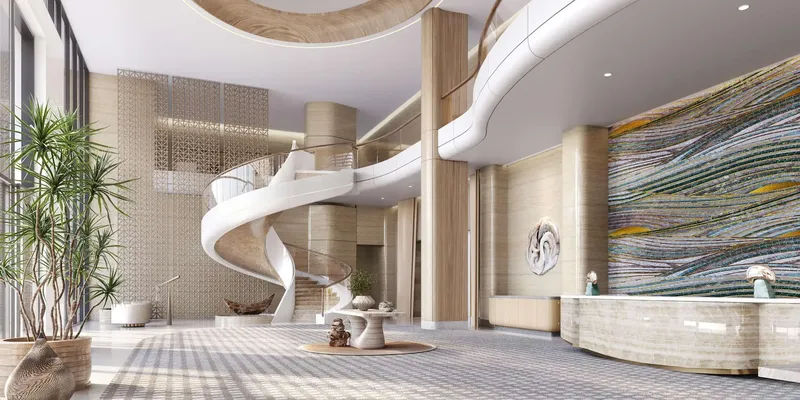 Interior at Nasim Al Bahr Residences in Ras Al Khaimah
