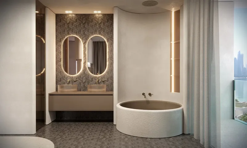 Interior at Natuzzi Harmoni in Dubai Islands Dubai