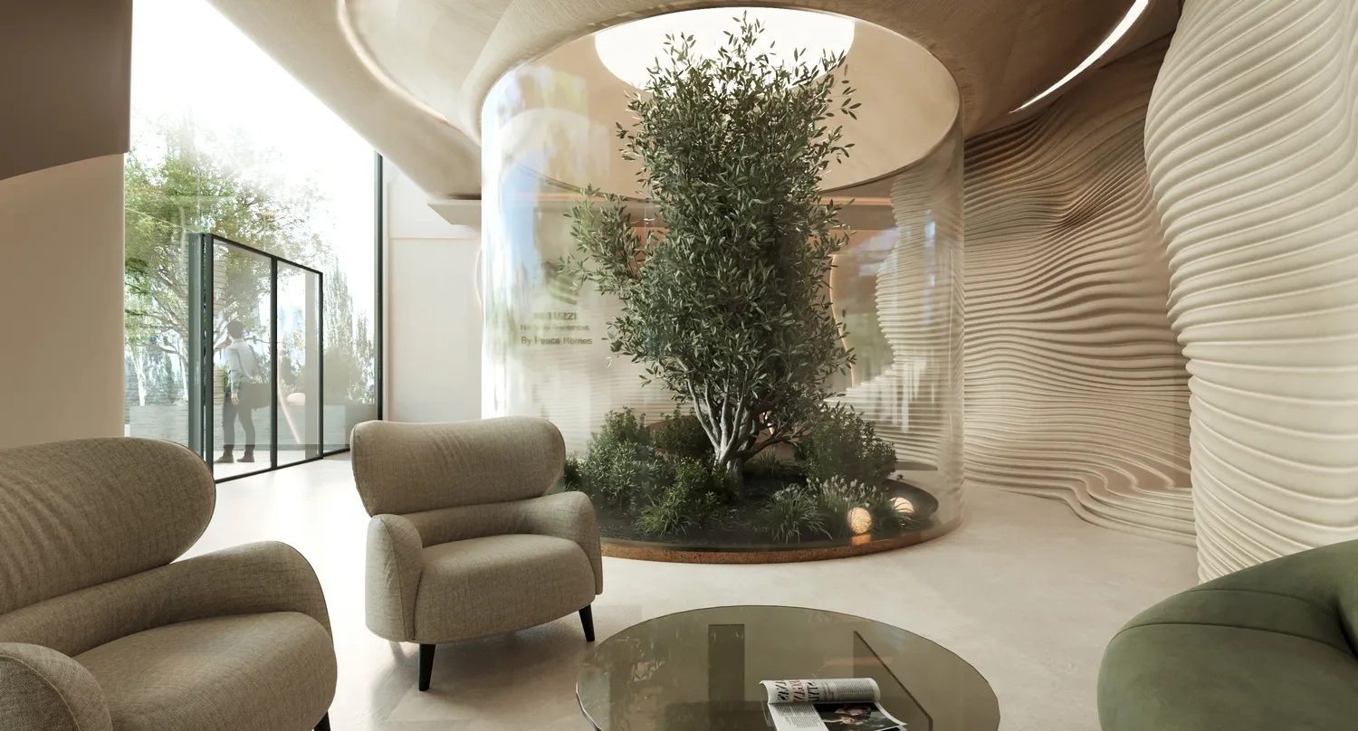 Peace Homes Development Natuzzi Harmoni Lobby