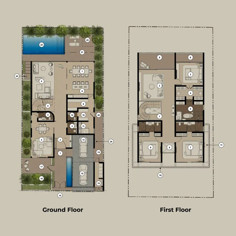 Modon Properties Nawayef East by Modon Properties floor plan