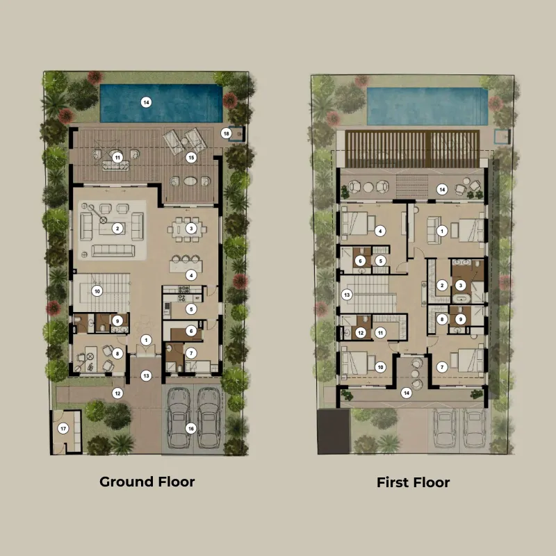 Modon Properties Nawayef East by Modon Properties floor plan