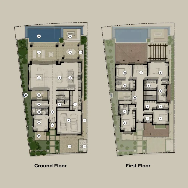 Modon Properties Nawayef East by Modon Properties floor plan