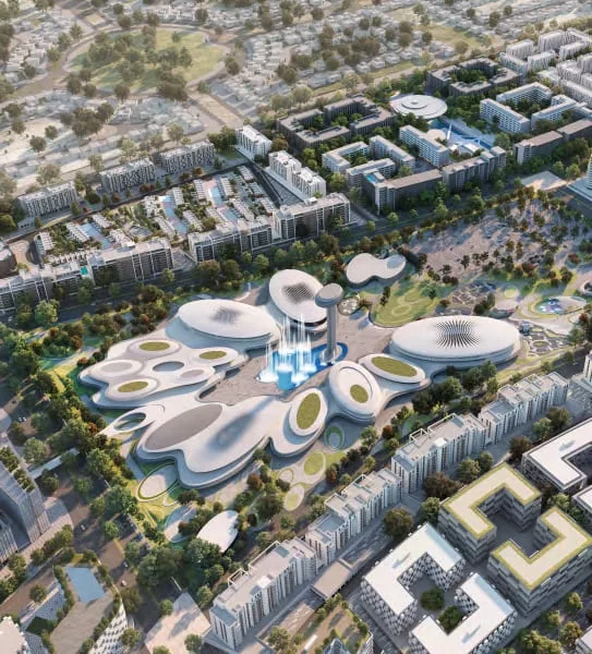 Exterior at Nesba 1 Aljada in Muwaileh Commercial Sharjah