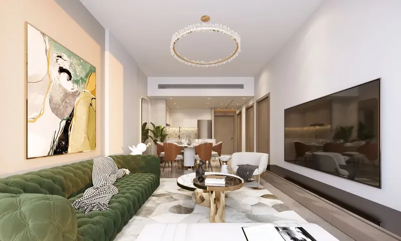 Interior at Neva in JVC (Jumeirah Village Circle) Dubai