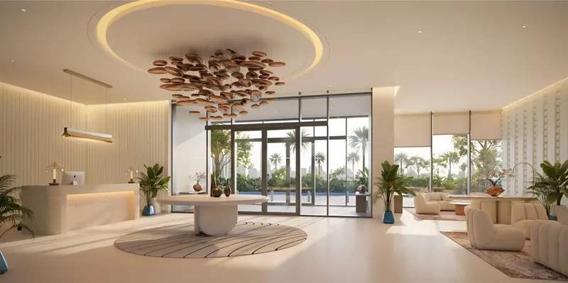 Lobby at New Project by Alef Group in Al Mamzar-1 Sharjah