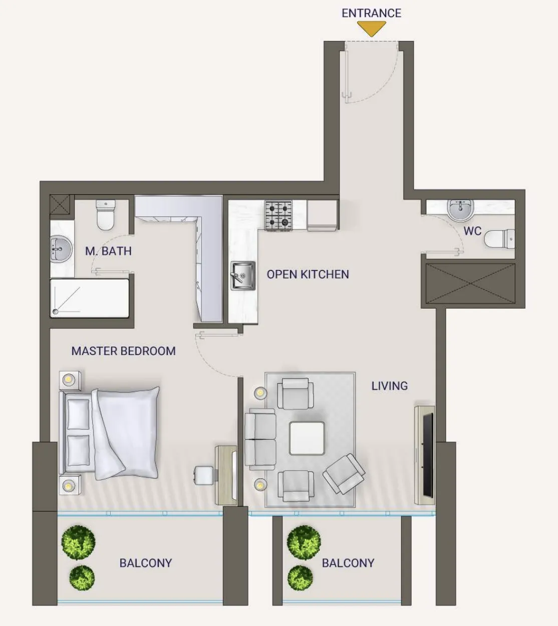 7th Key Development Nexara by 7th Key floor plan
