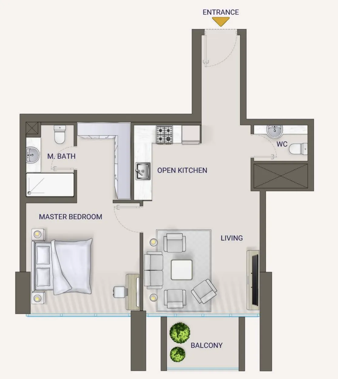 7th Key Development Nexara by 7th Key floor plan