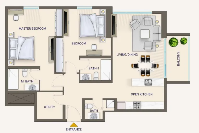 7th Key Development Nexara by 7th Key floor plan