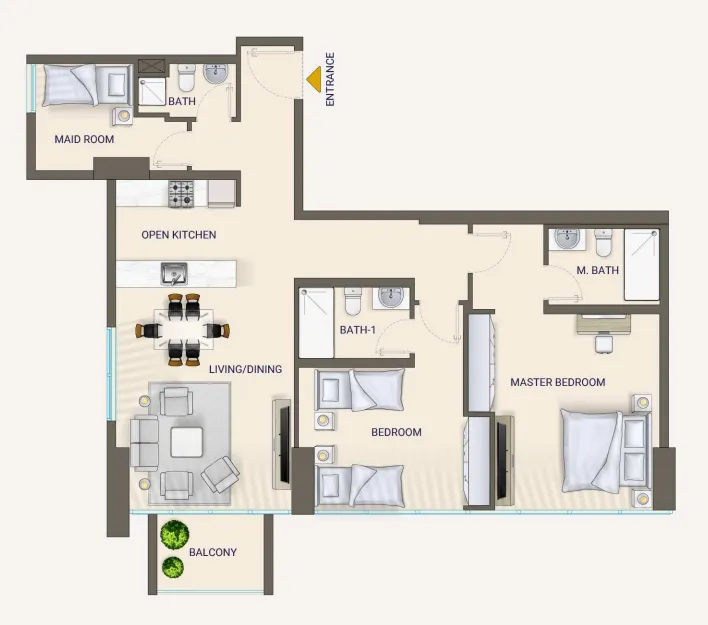 7th Key Development Nexara by 7th Key floor plan