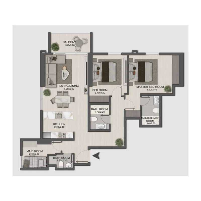 7th Key Development Nexara by 7th Key floor plan
