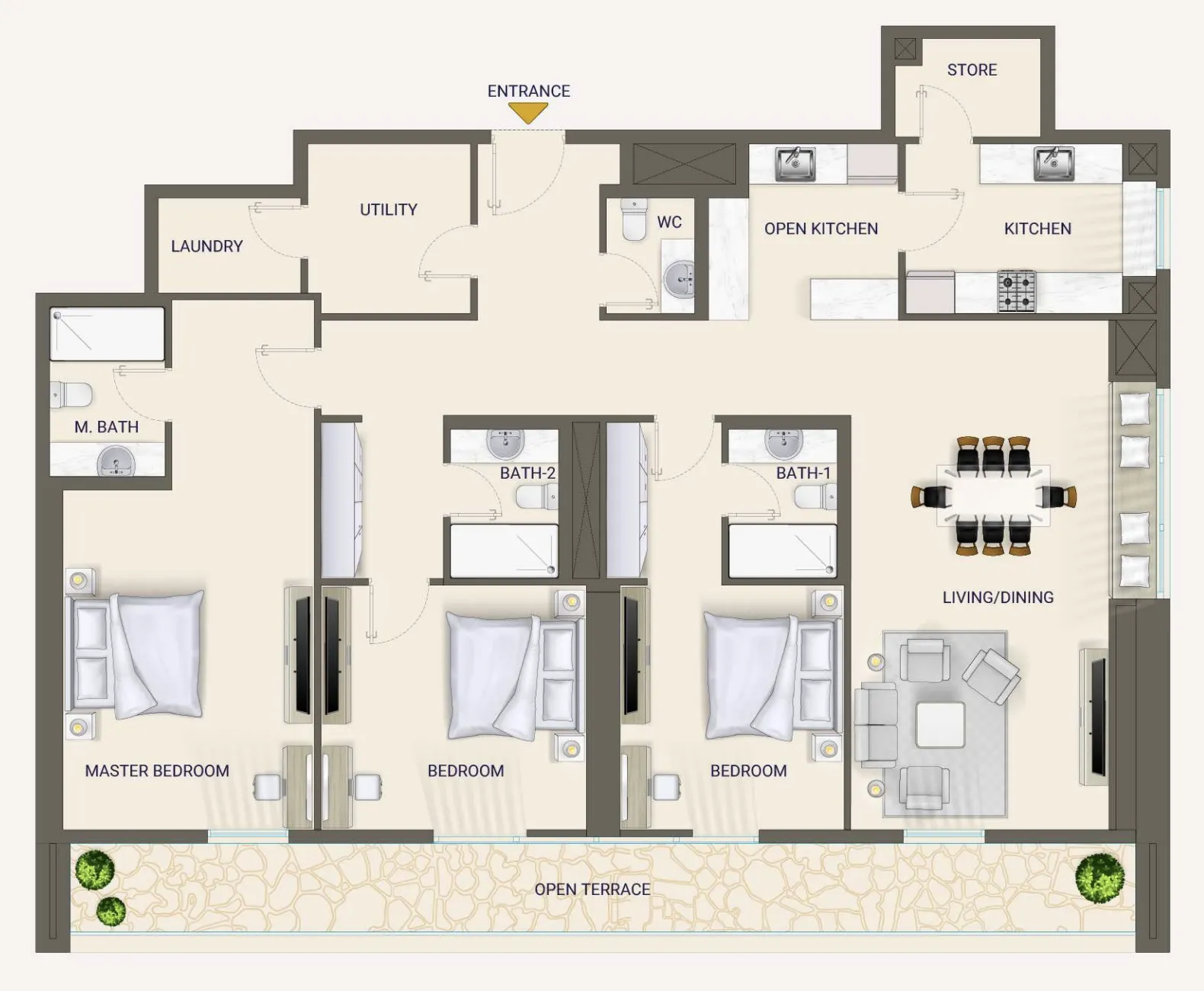 7th Key Development Nexara by 7th Key floor plan