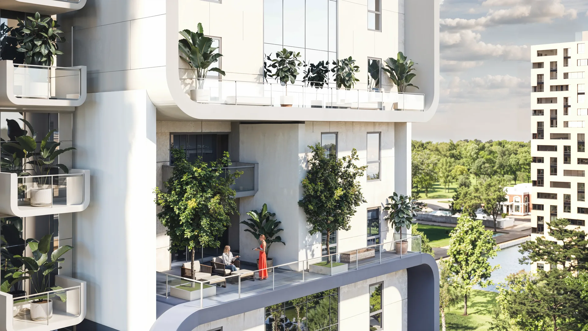 Exterior at Nexara by 7th Key in JVC (Jumeirah Village Circle) Dubai