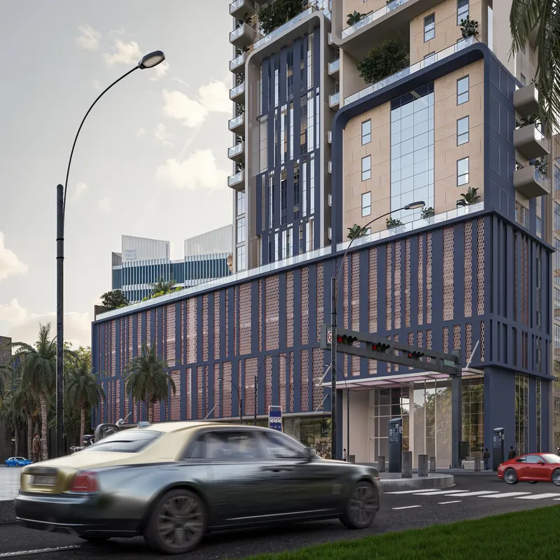 Exterior at Nexara by 7th Key in JVC (Jumeirah Village Circle) Dubai