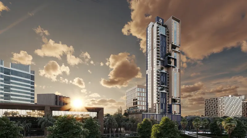 Exterior at Nexara by 7th Key in JVC (Jumeirah Village Circle) Dubai