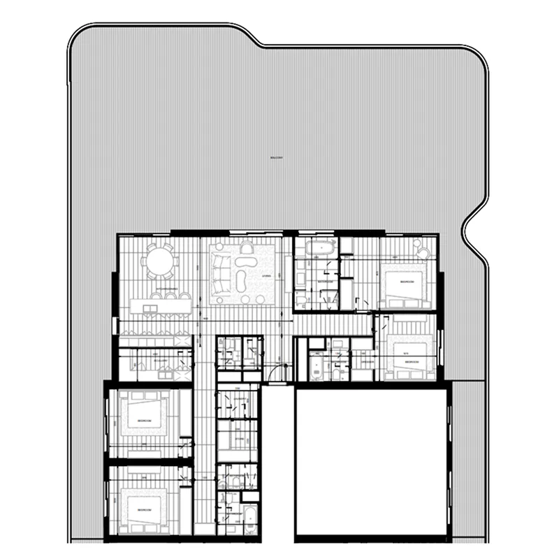 ALDAR Nikki Beach Residences floor plan