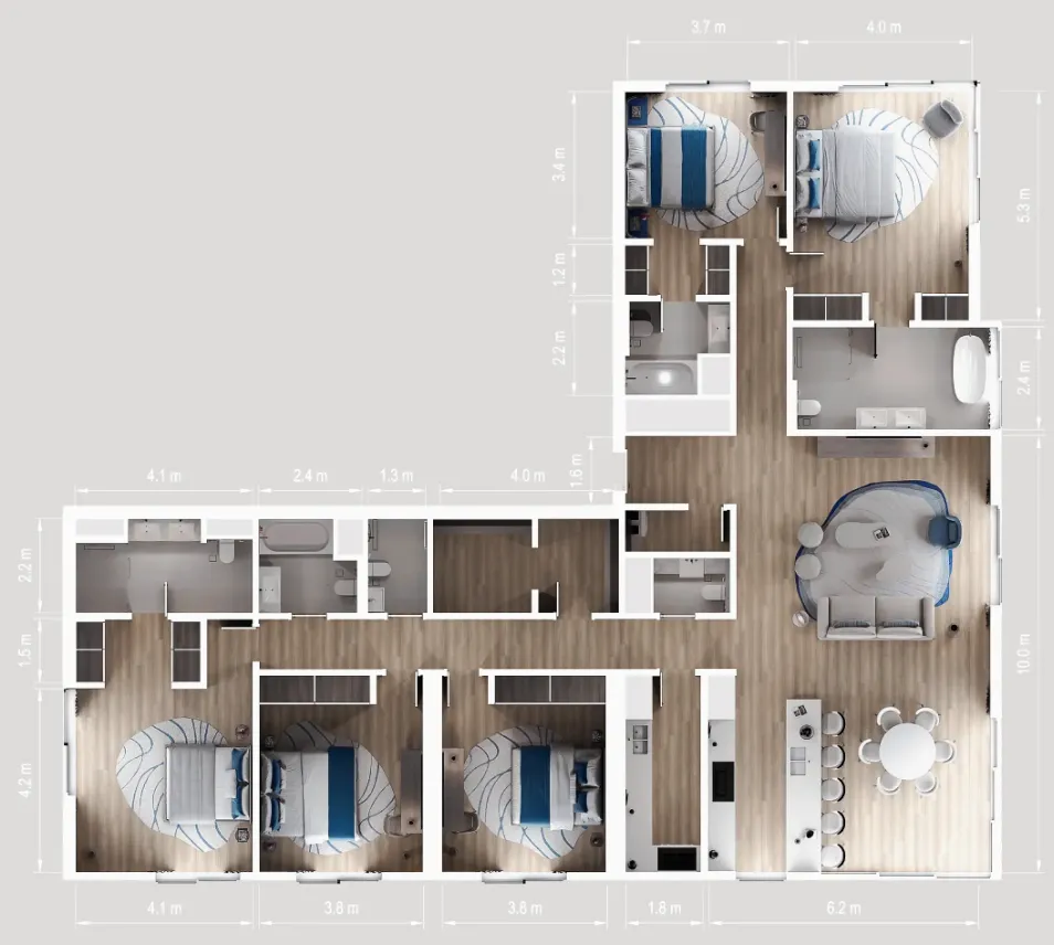 ALDAR Nikki Beach Residences floor plan