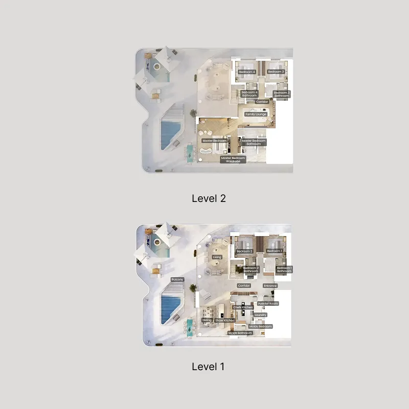 ALDAR Nikki Beach Residences floor plan
