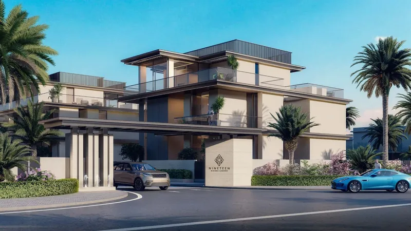 Exterior at Nineteen Riviera Lagoon in MBR District 11 (Meydan South)