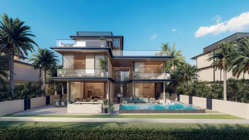 Exterior at Nineteen Riviera Lagoon in MBR District 11 (Meydan South)