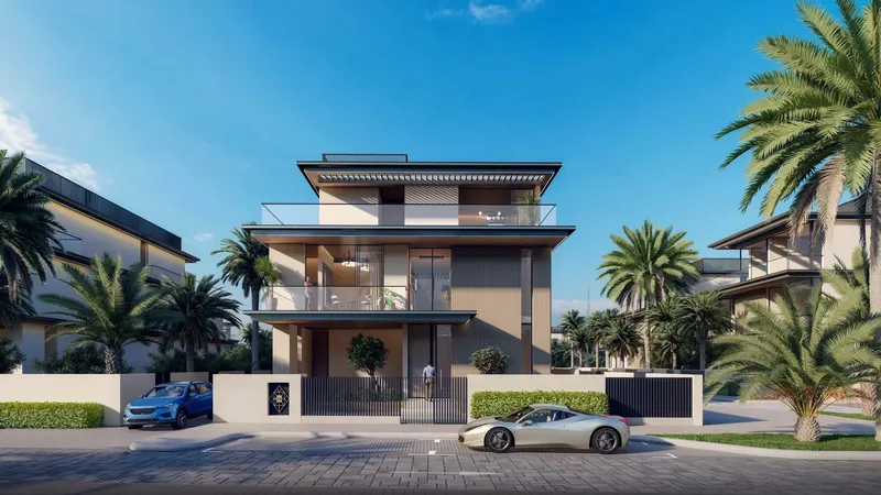 Exterior at Nineteen Riviera Lagoon in MBR District 11 (Meydan South)
