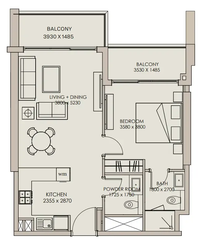Meraki Developers Nirvana Residences 1 floor plan