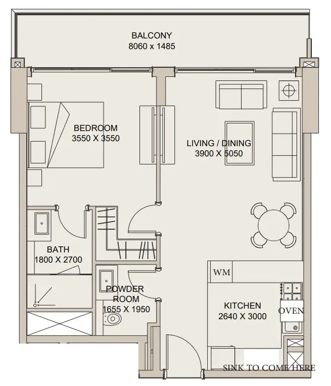 Meraki Developers Nirvana Residences 1 floor plan