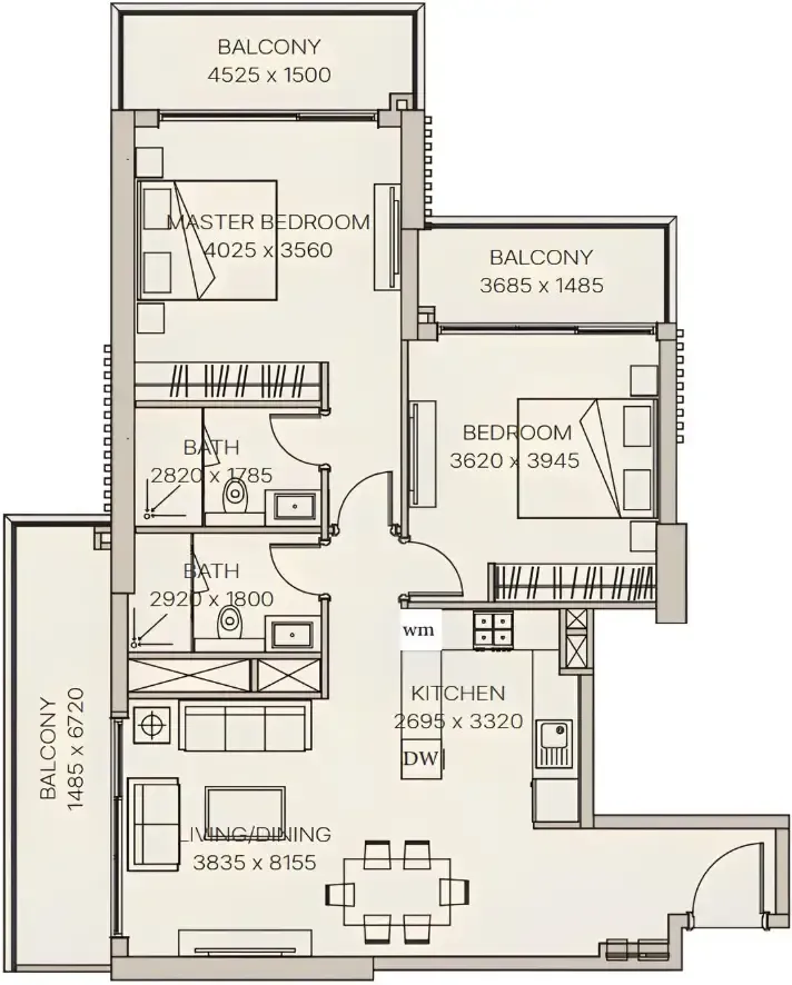 Meraki Developers Nirvana Residences 1 floor plan