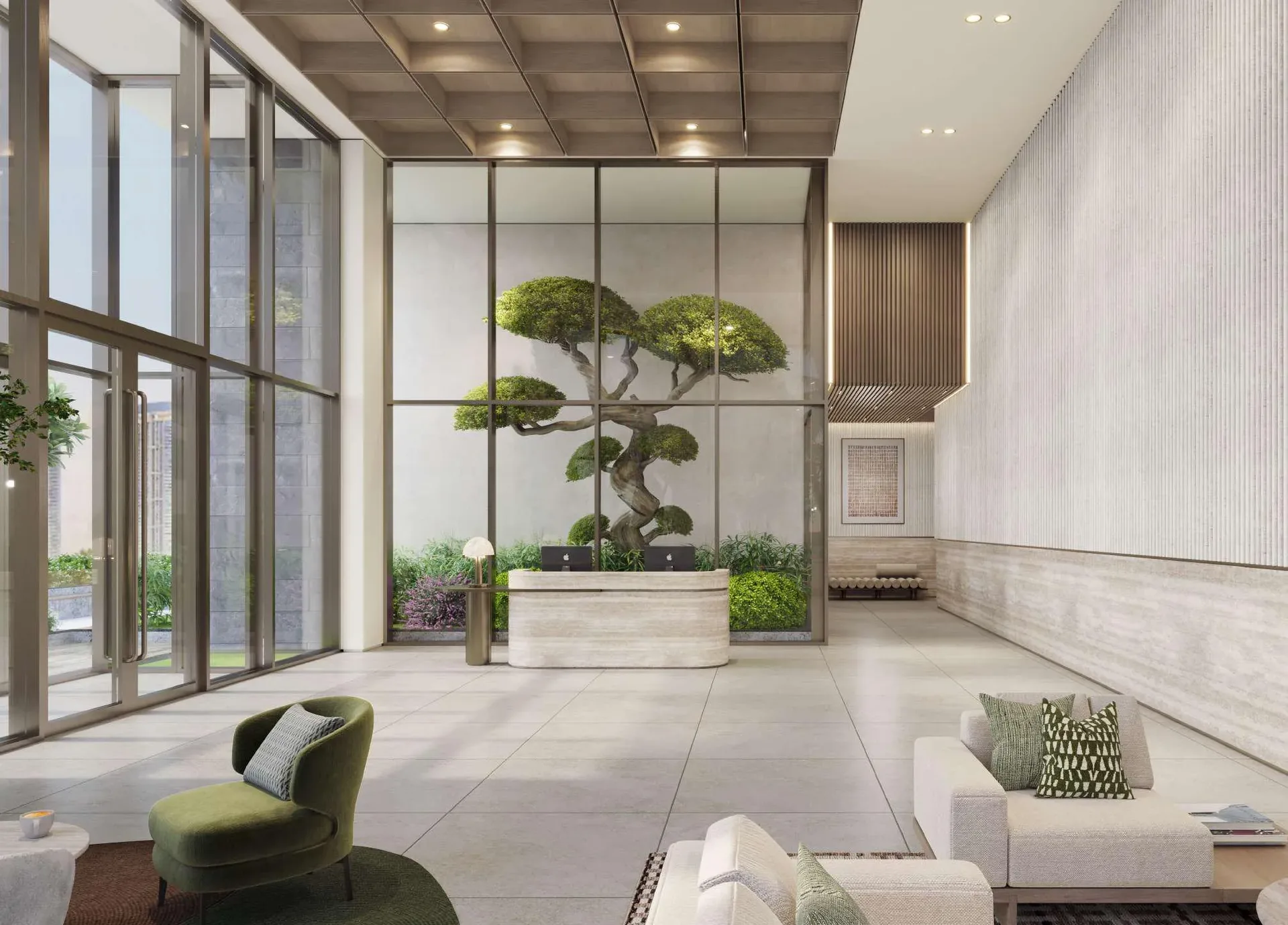 Meraki Developers Nirvana Residences 1 Lobby