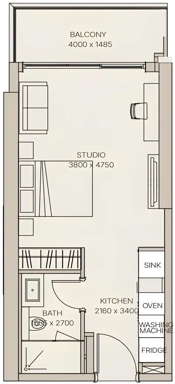 Meraki Developers Nirvana Residences 1 floor plan