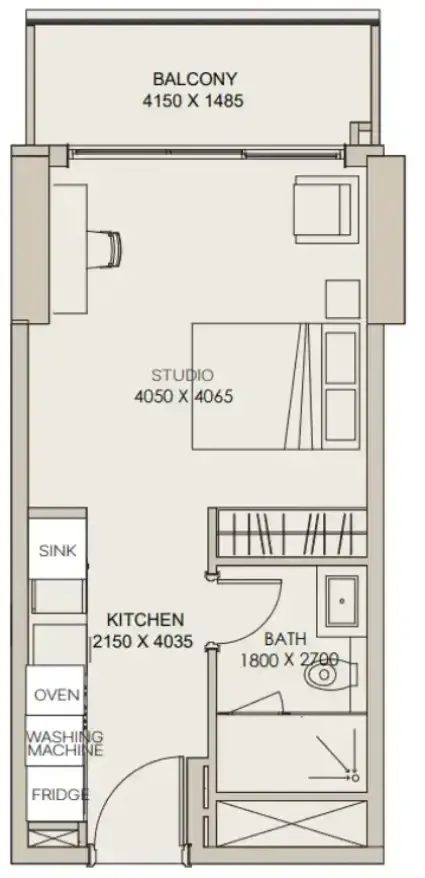Meraki Developers Nirvana Residences 1 floor plan