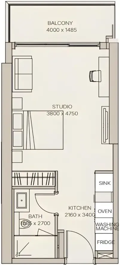Meraki Developers Nirvana Residences 1 floor plan