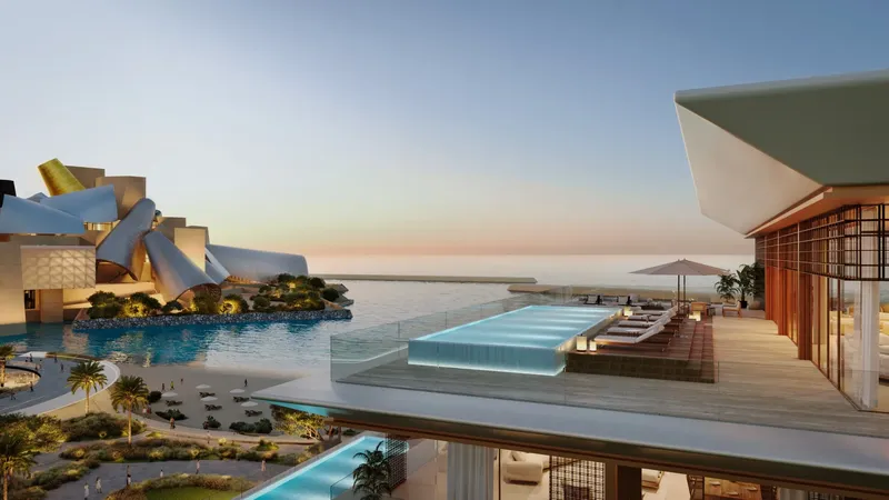 Exterior at Nobu Residences Abu Dhabi in Abu Dhabi Abu Dhabi