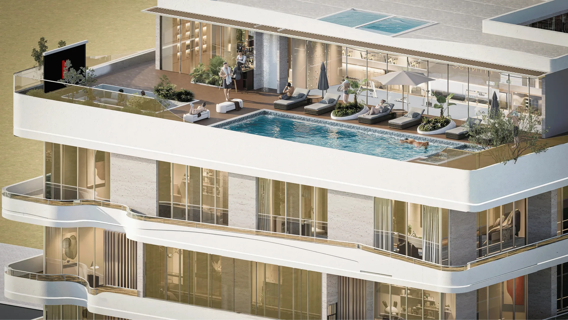 Eight Square Developers Noore Exterior