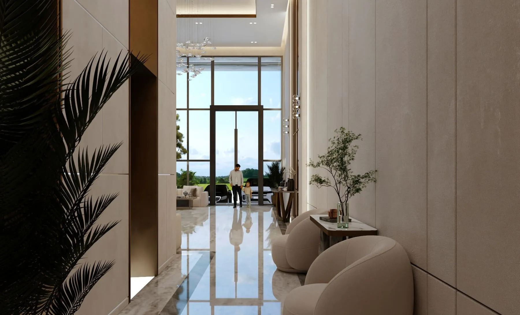Eight Square Developers Noore Lobby