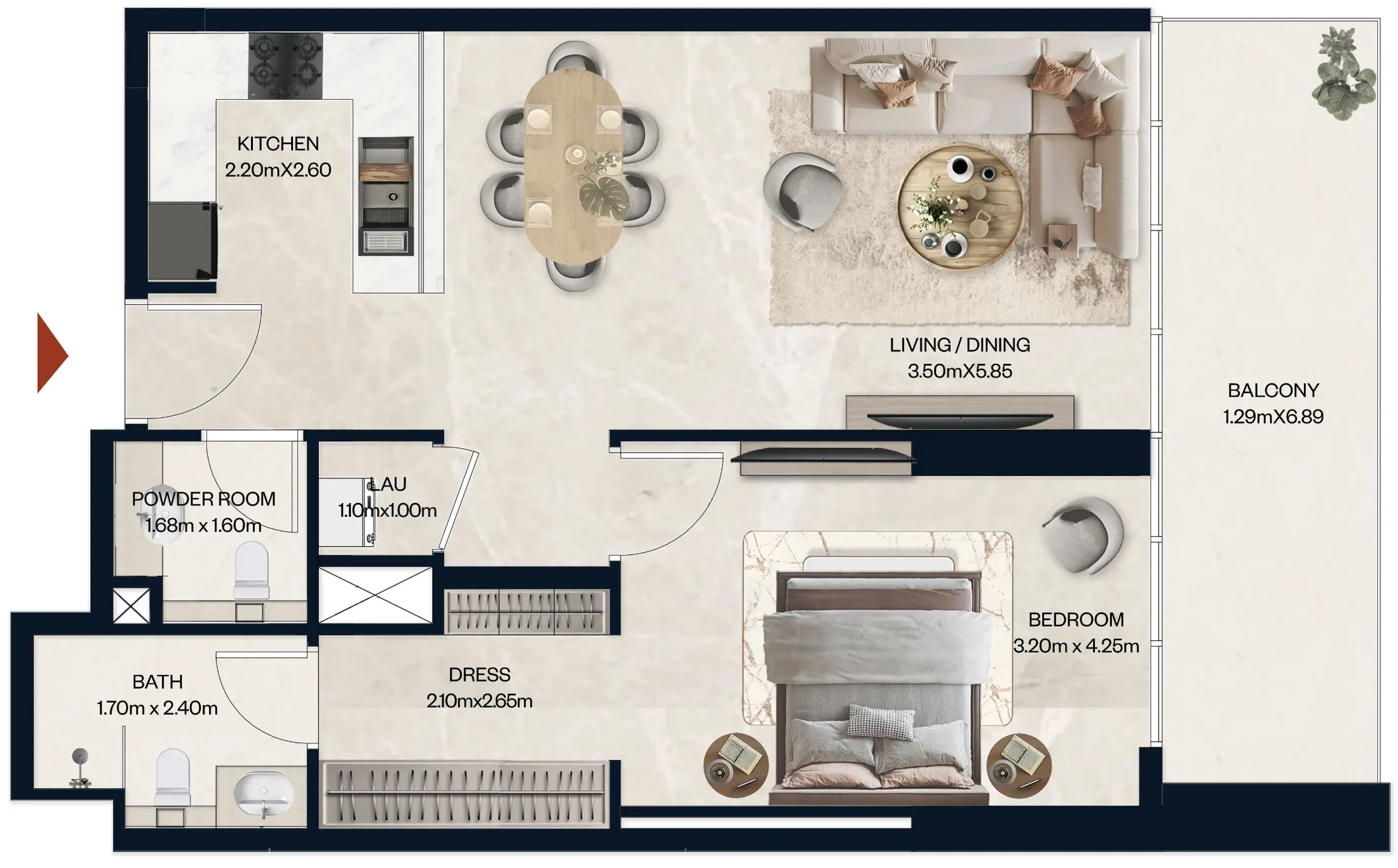 Al Tareq Star Real Estate Development Norah Residence floor plan
