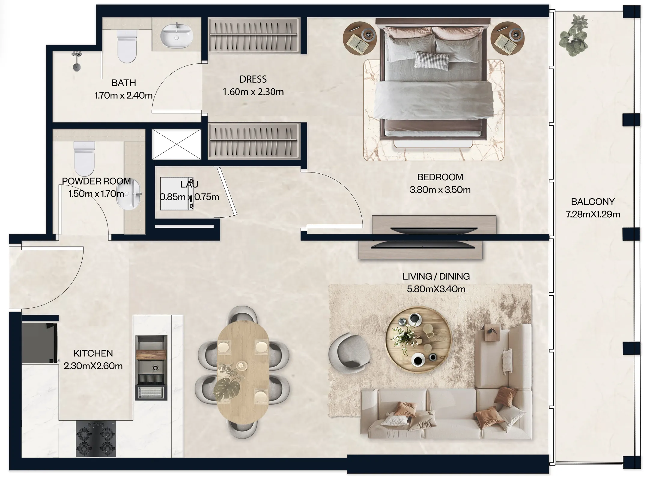 Al Tareq Star Real Estate Development Norah Residence floor plan