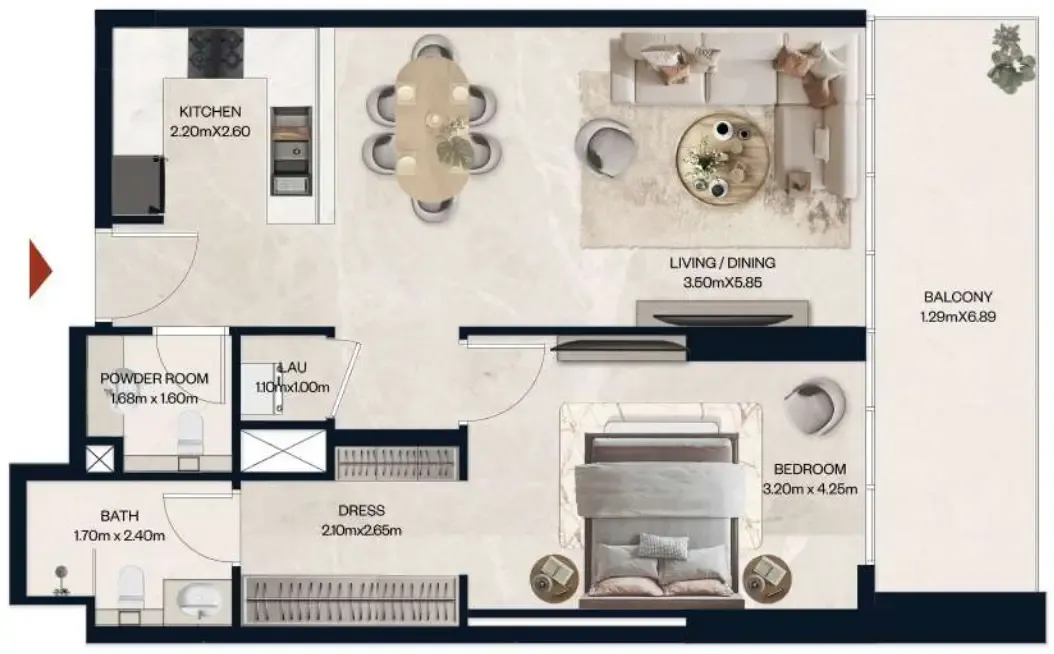 Al Tareq Star Real Estate Development Norah Residence floor plan