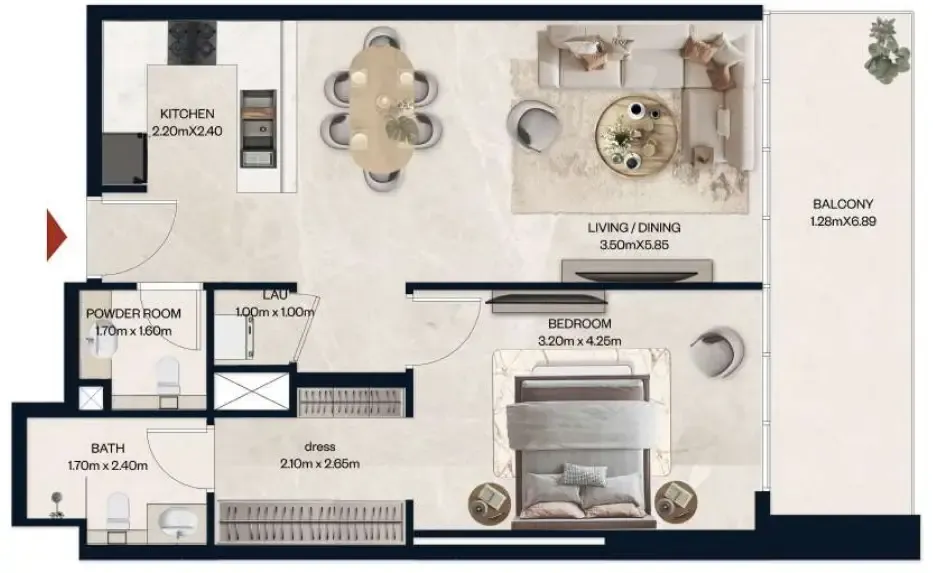 Al Tareq Star Real Estate Development Norah Residence floor plan