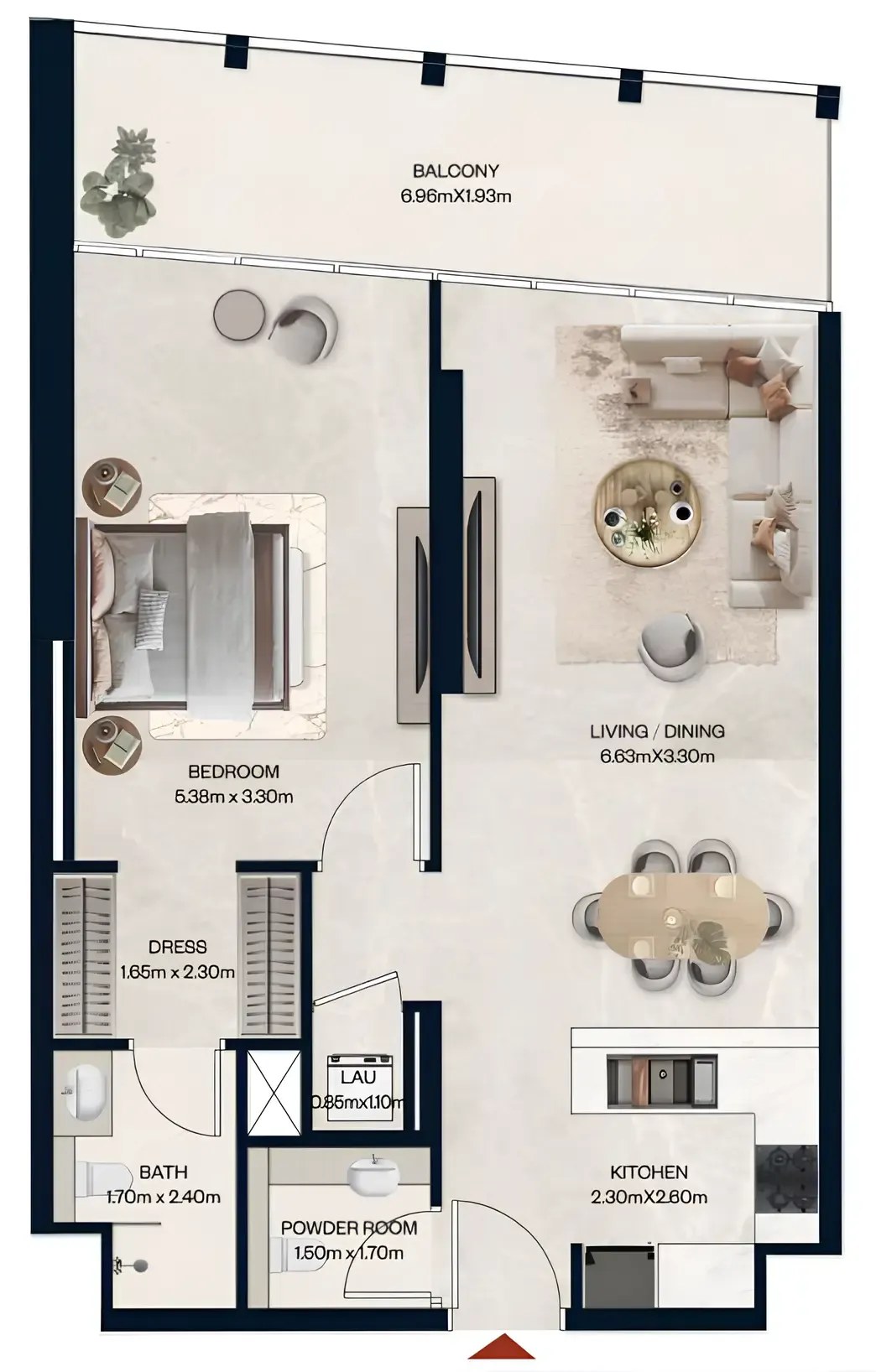 Al Tareq Star Real Estate Development Norah Residence floor plan